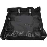Collapsible Berm, 30 US gal. Capacity, 3' W x 3' L x 6" H, Snap-Up Bracket Sécurité Médic