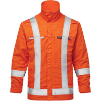 UltraSoft&reg; 7 oz. Skyline Summer Bomber Jacket, Small, High Visibility Orange Sécurité Médic