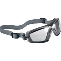 Cobra TPR Compact Safety Goggles, Clear Lens, Anti-Fog/Anti-Scratch, Closed Vent Sécurité Médic