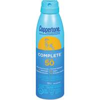 Protection solaire compl&egrave;te Coppertone, FPS 50, Vaporisateur Sécurité Médic