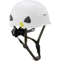 Casque de s&eacute;curit&eacute; d'escalade Fibre Metal, R&eacute;pond aux normes CSA type 2, Suspension Rochet, Non ventil&eacute; Sécurité Médic