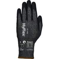 HyFlex&reg; 11-543 Cut Resistant Gloves, Size 6, 13 Gauge, Nitrile Coated, Nylon/Stainless Steel/HPPE/Spandex Shell, ASTM ANSI Level A7/EN 388 Level F Sécurité Médic