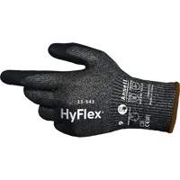 HyFlex&reg; 11-543 Cut Resistant Gloves, Size 6, 13 Gauge, Nitrile Coated, Nylon/Stainless Steel/HPPE/Spandex Shell, ASTM ANSI Level A7/EN 388 Level F Sécurité Médic