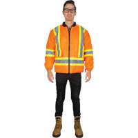 Waterproof 7-in-1 Winter Parka, High Visibility Orange, Medium Sécurité Médic