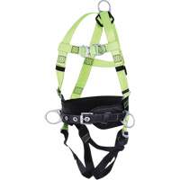 FBH10000L1020-S  Harnais de s&eacute;curit&eacute; s&eacute;rie entrepreneur avec ceinture de positionnement, Certifi&eacute;e CSA, Classe ALP, Petit Sécurité Médic