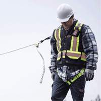 RK4-25 Ensemble conforme pour couvreur avec support r&eacute;utilisable, Trousses pour couvreur de toit Sécurité Médic