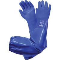 Integra 77-395 Triple-Dipped Chemical-Resistant Gloves, Size 8, 28" L, PVC, Cotton Inner Lining Sécurité Médic