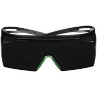 SecureFit 3700 Series Safety Glasses SF3750AS-BLK, Grey/IR 5.0 Lens, Anti-Scratch, ANSI Z87+/Meets/Exceeds CSA Z94.3 Sécurité Médic