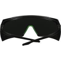 SecureFit 3700 Series Safety Glasses SF3750AS-BLK, Grey/IR 5.0 Lens, Anti-Scratch, ANSI Z87+/Meets/Exceeds CSA Z94.3 Sécurité Médic