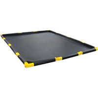 Stinger Spillpal Berm, 119 US gal. Capacity, 8' W x 6' L x 4" H, Foam Wall Sécurité Médic