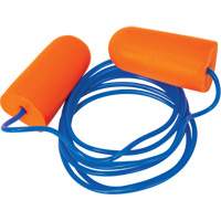 Foam Earplugs, Pair - Polybag, Corded Sécurité Médic