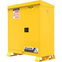 Outdoor Flammable Storage Cabinet, 30 gal., 2 Door, 43" W x 44" H x 18" D Sécurité Médic