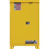 Outdoor Flammable Storage Cabinet, 45 gal., 2 Door, 43" W x 65" H x 18" D Sécurité Médic