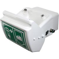 Douche oculaire/faciale, Installation Montage mural, Bol Plastique Sécurité Médic