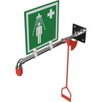 Douche de rinçage, Montage mural Sécurité Médic