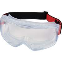 GoggleGear 3000 Series Protective Goggles, Clear Lens, Anti-Fog/Anti-Scratch, Indirect Vent Sécurité Médic