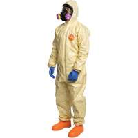 Tychem&reg; 6000 SFR Coverall, Size Small, Khaki Sécurité Médic