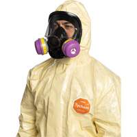Tychem&reg; 6000 SFR Coverall, Size Small, Khaki Sécurité Médic