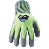 Helix&reg; 2057 Abrasion- & Cut-Resistant Gloves, Size 6/X-Small, 13 Gauge, Polyurethane Coated, HPPE Shell, ASTM ANSI Level A4/EN 388 Level C Sécurité Médic