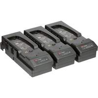Emballage de chargeur de pile &agrave; trois postes Versaflo  pour APR motoris&eacute; TR-300+ Sécurité Médic