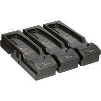Emballage de chargeur de pile &agrave; trois postes Versaflo  pour TR-600 & TR-800 Sécurité Médic