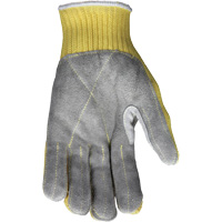 CutPro&reg; Cut Resistant Work Gloves with Split Leather Palm, Size Small, 7 Gauge, Kevlar&reg; Shell, ASTM ANSI Level A3 Sécurité Médic