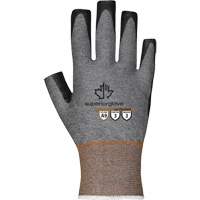 Ultra-Thin Open-Finger Gloves, Size 5, 21 Gauge, Nitrile Coated, TenActiv Shell, ASTM ANSI Level A9 Sécurité Médic