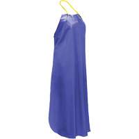CoverMe Apron, PVC/Vinyl, 45" L x 35" W, Blue Sécurité Médic