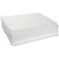 Meltblown Sorbent Pads, Oil Only, 15" x 19", 10 gal. Absorbancy Sécurité Médic
