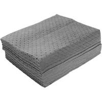 Bonded Sorbent Pads, Universal, 15" x 19", 8 gal. Absorbancy Sécurité Médic