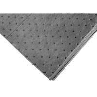 Bonded Sorbent Pads, Universal, 15" x 19", 8 gal. Absorbancy Sécurité Médic