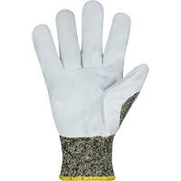 ParaActiv SKWCPLP Heat Protection Gloves with Leather Palms, Size X-Small, 7 Gauge, ParaActiv Shell, ASTM ANSI Level A8 Sécurité Médic