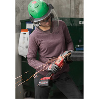 T-shirt hybride &agrave; manches longues FREEFLEX, Femmes, T-petit, Mauve Sécurité Médic