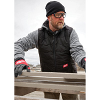 FREEFLEX Lightweight Insulated Vest, Men's, Small, Black Sécurité Médic