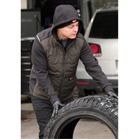 FREEFLEX Lightweight Insulated Vest, Men's, Small, Black Sécurité Médic