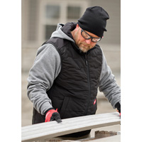 FREEFLEX Lightweight Insulated Vest, Men's, Small, Black Sécurité Médic