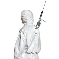 Harness-Compatible Disposable Coverall, Small, White, Tyvek&reg; 500 Sécurité Médic