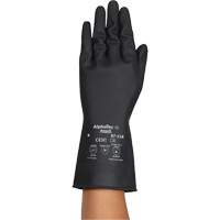 AlphaTec&reg; 87-118 Chemical-Resistance Gloves, Size Small/7, 12.6" L, Rubber Latex, Cotton Inner Lining, 31-mil Sécurité Médic