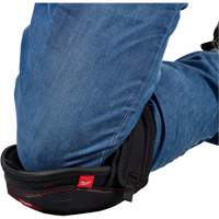 High-Mobility Knee Pad, Hook and Loop Style, Plastic Caps, Foam Pads Sécurité Médic