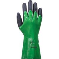 SolvStop Chemical-Resistant Gloves, Size 7, 12" L, PVC Sécurité Médic