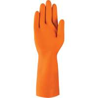 AlphaTec&reg; 87-208 Heavy-Duty Chemical-Resistant Gloves, Size 7, 12.8" L, Rubber Latex, Cotton/Flock-Lined Inner Lining, 29.5-mil Sécurité Médic