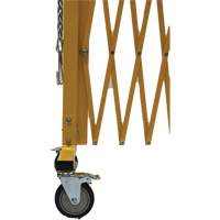 Expandable Barrier, 84" H x 20' L, Yellow Sécurité Médic