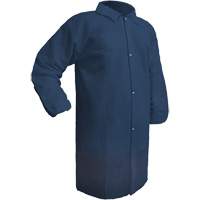 Care Lab Coat, Polypropylene, Medium, Blue Sécurité Médic