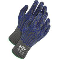 Gants enduits r&eacute;sistants &agrave; la coupe pour le contact alimentaire Deny, Taille 8, Calibre 7, Rev&ecirc;tement Silicone, Enveloppe en PEHP, ASTM ANSI niveau A9/EN 388 niveau F Sécurité Médic