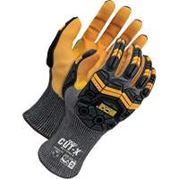 Gants antichocs r&eacute;sistants &agrave; la coupe pour &eacute;crans tactiles Cut-X, 6, Paume en Mousse de nitrile, Poignet &eacute;lastique Sécurité Médic