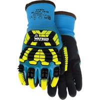 9393TPR Stealth Black Ops Winter Impact Gloves, Small, Foam Latex Palm, Knit Wrist Cuff Sécurité Médic