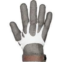 MMG Food Safe Metal Chainmail Gloves, Size 2X-Small, Stainless Steel Shell, ASTM ANSI Level A9 Sécurité Médic
