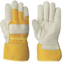 Gants isol&eacute;s en cuir fleur de vache pour femmes, Taille unique, Paume en Cuir fleur de vache, Doublure en Molleton Sécurité Médic