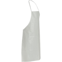 Bib Apron, ProShield&reg; 50, White, 28" W x 36" L Sécurité Médic