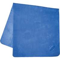 Serviette de refroidissement par &eacute;vaporation &eacute;conomique Chill-Its 6601, Bleu Sécurité Médic